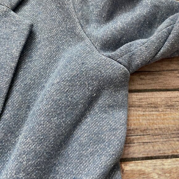 Anthropologie Cartonnier Light Blue Textured Casual Blazer - Picture 13 of 13